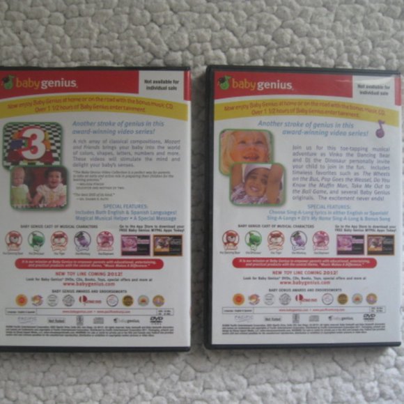 baby genius DVD/CD Collection - Picture 9 of 9